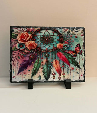 Dream Catcher on Slate 5x7 w/Stand
