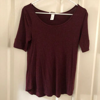 Small Burgundy H&M Shirt