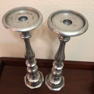 Silver Candle Holder 2