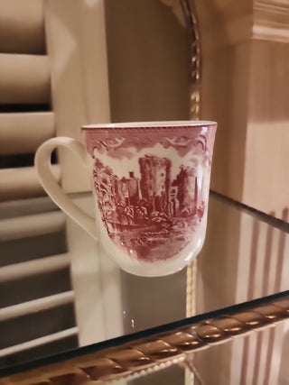 Mug Red Castles of England Johnson Brothers RSV|66238