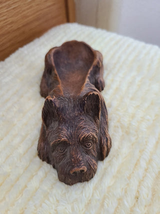Syroco Composit Wood Scottie Dog Pipe Holder RCD|85999