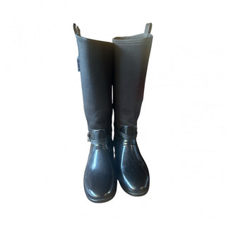 Michael Kors Charm Stretch Rain Boots Size 8 #63 VV MTS|134204