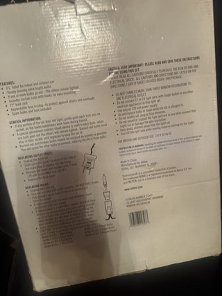 Vintage Noma 70 light Holographic Snowman #47 VV MTS|141886