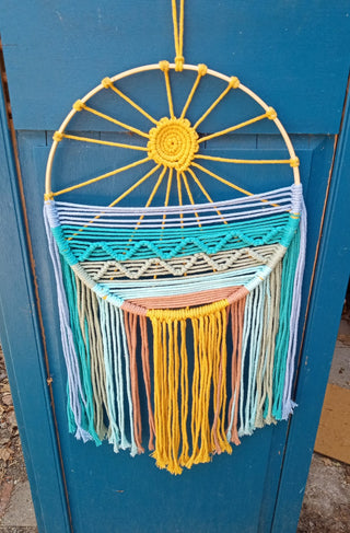 MW Sunset Macrame Wall Hanging|83564