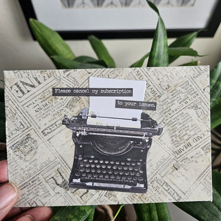 Snarky Victorian Object Postcard/Art - Landscape (BRI) - MTS|120118