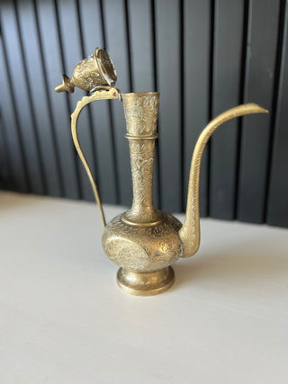Vintage brass dallah teapot RSV