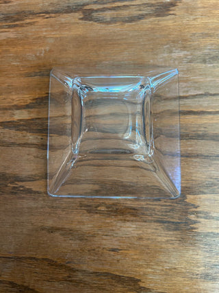 Square Glass Serving Bowl/Candy Dish    MTS