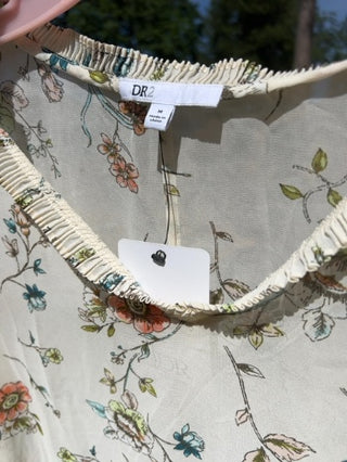 NWT DR2 Floral Boho Blouse Size M MTS