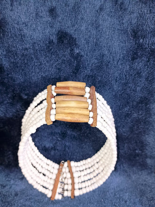Shell and Glass bracelet
