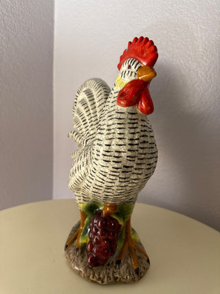 Large ceramic rooster Vintage no chips  RCD
