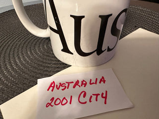 Mug Cup Starbucks 2001 Australia MTS