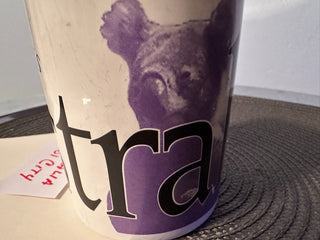 Mug Cup Starbucks 2001 Australia MTS
