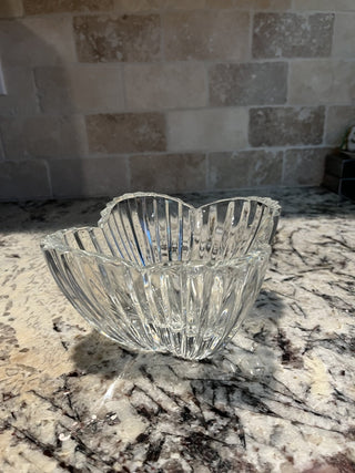 Lead Crystal Candy Dish/ Bowl RCD
