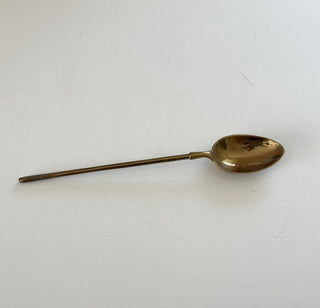 Vintage brass serving spoon RSV|77915