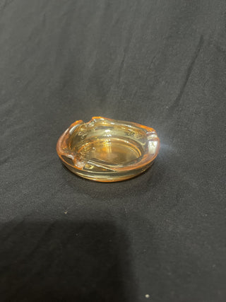 Carnival glass ashtray rsv