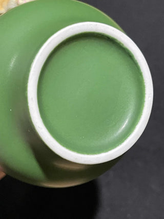 LIdded Green Mug w/ 3-D Corgi's--SP RCD