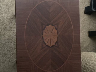 Inlaid small end table / plant stand|94824