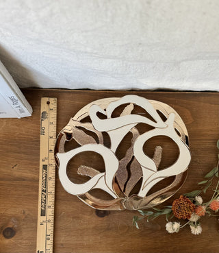Vintage Calla Lily Trivet (Japan) (LZD - RSV)|126177