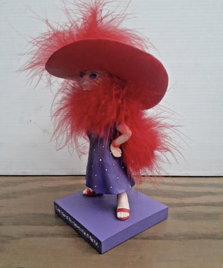 Westland Red Hat Society Figurine-RSV|78334
