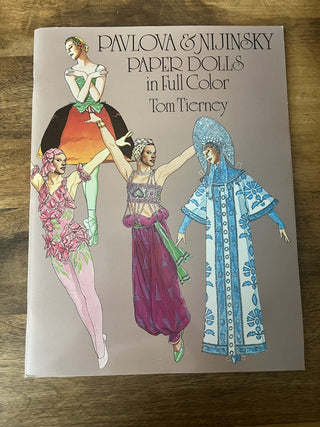 Book: Pavlova & Nijinsky Paper Dolls F&M