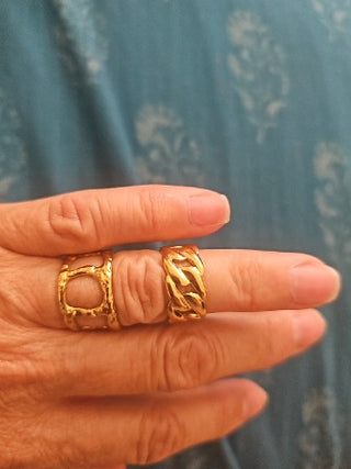 Braided Band Rings