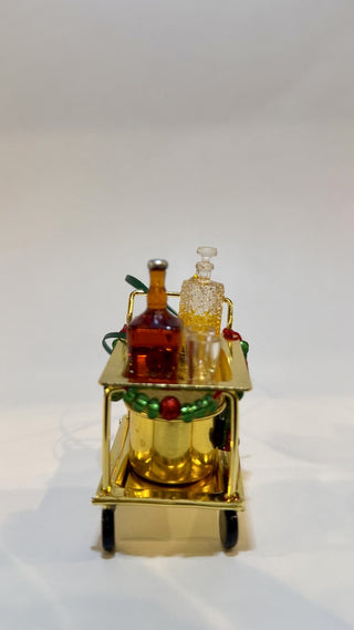 Bar Cart Christmas Ornament NY RCD|130580
