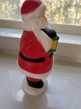 Holiday Time 11" Light Up Tabletop Christmas Blow Mold Santa-RSV|126842