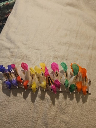 Fake Birds Small. Set of 2