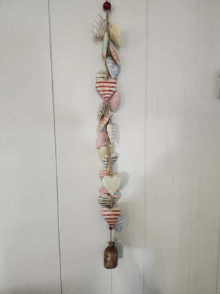 Hand carved heart chime RCD
