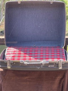 1980 American Tourister Gray Hard Shell Case RCD|68383