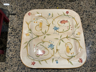American Floral Dinner Plate 11.5” RSV|40456