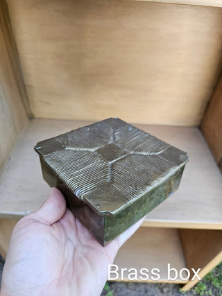 Brass Trinket Box 0SW RSV