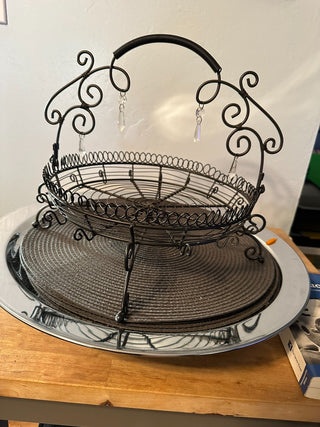 Basket Black Wire Server MTS|90672