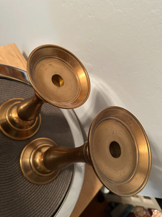 Candle Gold Pillar SET 2 MTS|62260