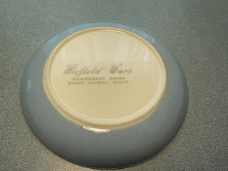 vintage Winfield china luncheon plate Blue Pacific|73315