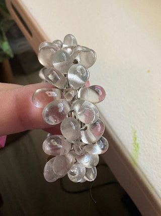 flower beaded napkin rings rsv