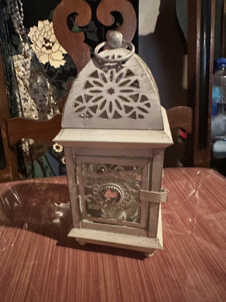 Lantern Tealight candle holder Jeweled #62 VV MTS