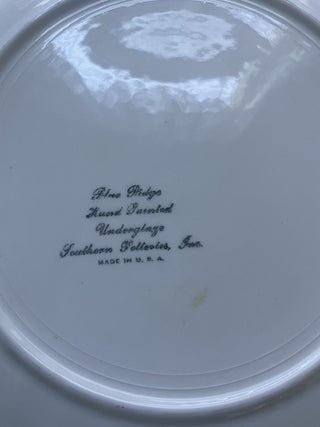 Vtg. Blue Ridge Souther Pottery Dinner Plate-RSV|105828
