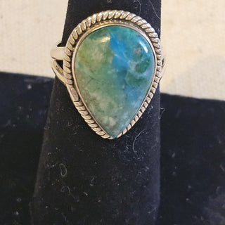 Sterling royston turquoise ring size size 7