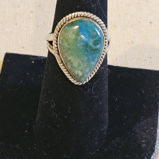 Sterling royston turquoise ring size size 7