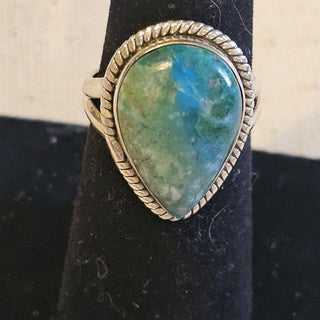 Sterling royston turquoise ring size size 7