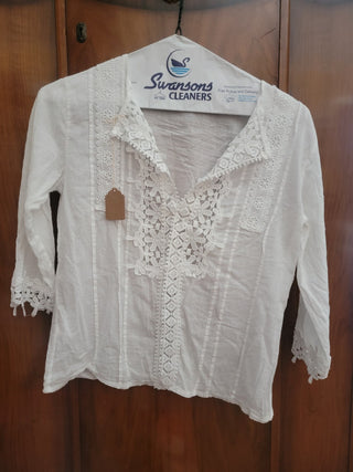 Cotton Lace Shirt RCD|81955