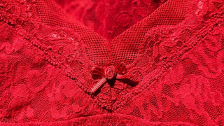 Victoria Secrets Red Sheer Slip MTS|100937