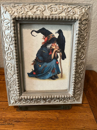 Witch Picture With Crow|108917