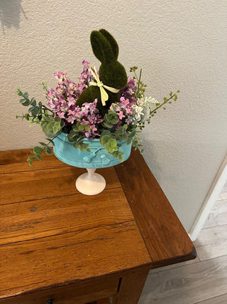 Easter Arrangement with Moss Bunny RCD