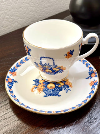 VINTAGE 'CUP AND SAUCER "BETHANY". RSV|50531