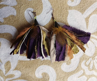 Sari Silk Earrings 6