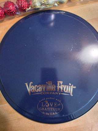 MTS Happy Holidays Blue Metal Cookie Tray|124229