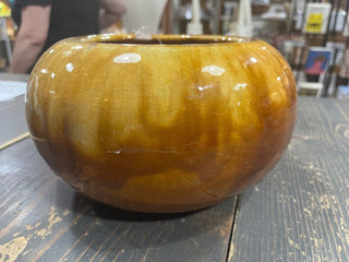 PRICE REDUCTION!  PREVIOUSLY $65 - BEAUTIFUL VINTAGE 1960'S FRANK MORENO DRIP-GLAZE PLANTER CALIFORNIA EXCELLENT CONDITON NO CHIPS OR CRACKS (KJS) RCD