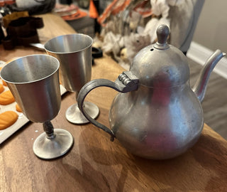 Vitage Pewter Tea Set MTS
